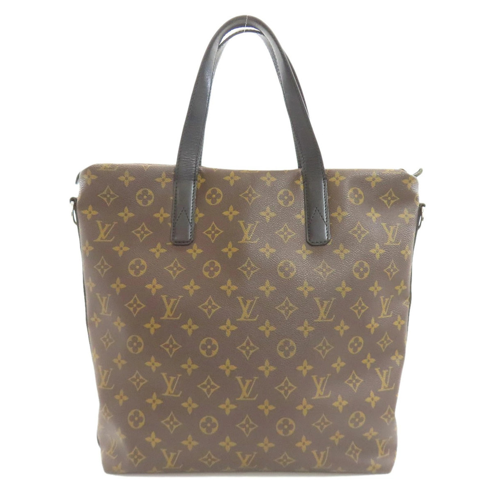 Louis Vuitton Brown Macassar Monogram Tote Canvas Bag